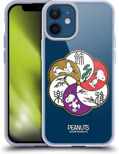 Miniatura 95 de Carcasa de gel para iPhone 7 Plus/iPhone 8 Plus, diseño de Snoopy Oriental de Peanuts, Badges