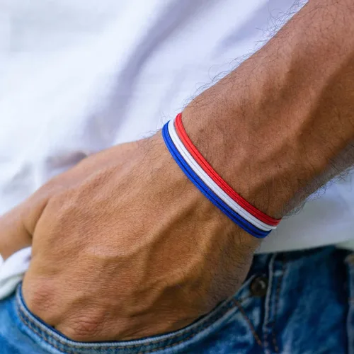 Miniatura 18 de World Cup Countries Soccer Flag Cord Bracelet for Men or Women - Country flag Pulsera bandera Pais Copa Mundial Futbol Hombre Mujer - Sports String