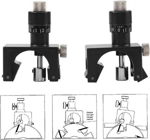 Miniatura 4 de GOTOTOP 2 unids planer magnético hoja ajuste jig setter planer cuchillo ajuste jig herramienta de carpintería