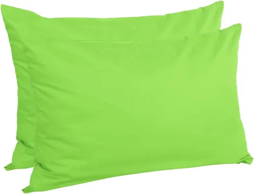 Miniatura 21 de uxcell Fundas de almohada tejidas de 100% algodón egipcio, fundas de almohada suaves y transpirables con cierre de cremallera, 2 fundas de almohada