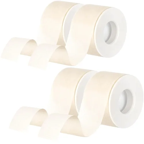 Miniatura 9 de Nuanchu 4 rollos de cinta de pestañas para extensiones de pestañas, transpirable, para extensiones de pestañas microporosas, 0.98 pulgadas x 3.9