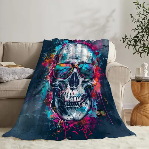 Miniatura 146 de Manta de Polilla Suave y Esponjosa de Vellón Gótico Mariposa Luna Mantas Decorativas Acogedoras y Cálidas de Franela de Felpa Regalos para Niños