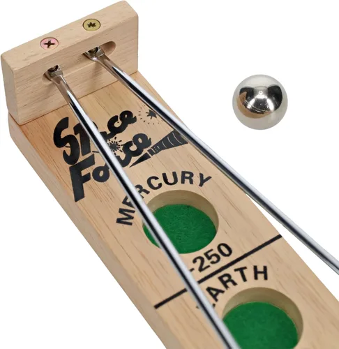 Miniatura 7 de We Games Dispara la Luna de madera maciza, 18 pulgadas
