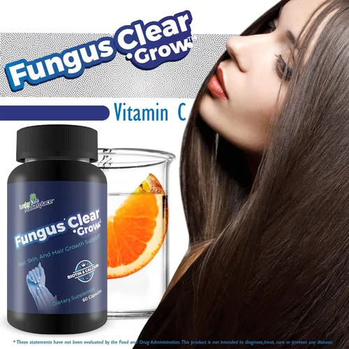 Miniatura 6 de Fungus Clear Grow - Soporte para el crecimiento de uñas, piel y cabello - Ayuda a apoyar el crecimiento natural de la piel y las uñas con esta