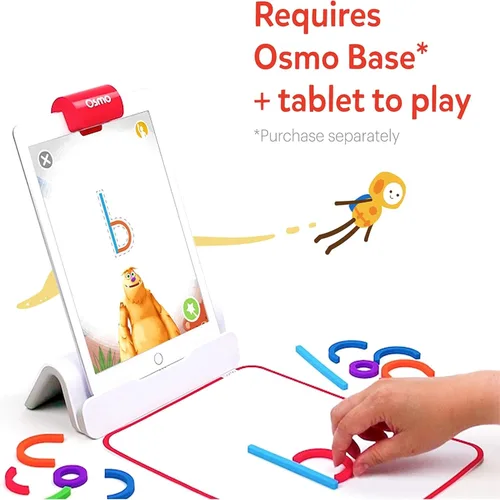 Miniatura 2 de Osmo - Little Genius Sticks & Rings-2 juegos educativos de aprendizaje -Edades 3-5-Imaginación, formación de letras y creatividad- Para iPad
