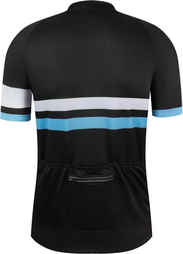 Miniatura 52 de Coconut Ropamo CR - Camiseta de ciclismo para hombre, manga corta, con 3+1 bolsillos con cremallera, transpirable, de secado rápido