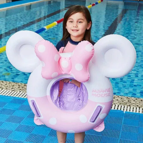 Miniatura 5 de Nuevos flotadores de piscina para bebés de UMBWORLD para niños pequeños de 8 a 48 meses, hasta 44lb, anillo de natación inflable con asiento
