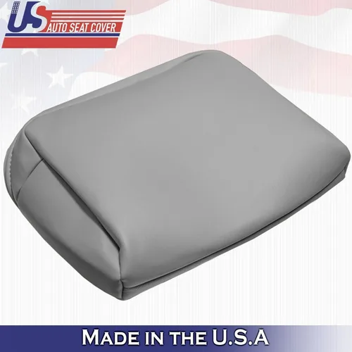 Miniatura 7 de U.S.AutoSeatCover 1999 para Ford F250 F350 Lariat - Fundas de asiento de cuero para asiento superior e inferior, color gris