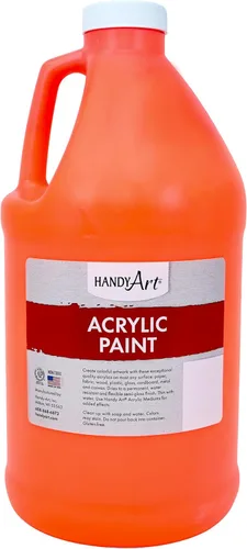 Miniatura 32 de Pintura acrílica para estudiantes, artesanías de 16 onzas. Plateado metálico