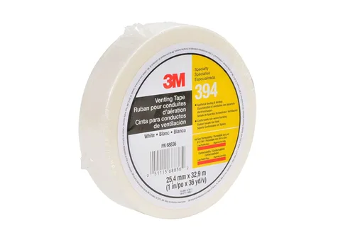Miniatura 5 de 3M 394 cinta de ventilación color blanco, Blanco, 1