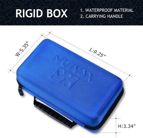 Miniatura 9 de XCMAN Kit de depilación y afinación de esquí y snowboard con caja de cepillos de cera para viajes y almacenamiento