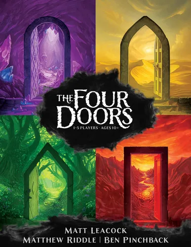 Miniatura 4 de Happy Camper - The Four Doors Juego cooperativo de Pandemic y Forbidden Island Creator Perfecto para jugar en solitario, dos jugadores y grupos