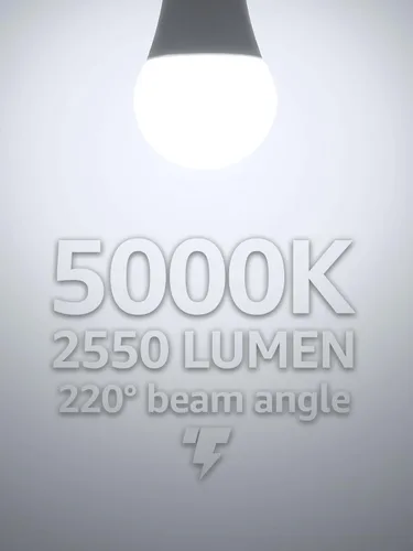 Miniatura 5 de TORCHSTAR Bombillas LED A21 regulables, CRI 80, bombilla LED superbrillante equivalente a 150 W, 22 W, certificación UL y Energy Star, 25,000 horas