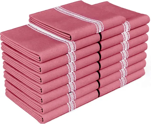 Miniatura 10 de Zeppoli - Trapos de cocina, de algodón, para cocina o limpieza, reusables, súper absorbentes, lavables a máquina, para chefs, paquete de 15 gris