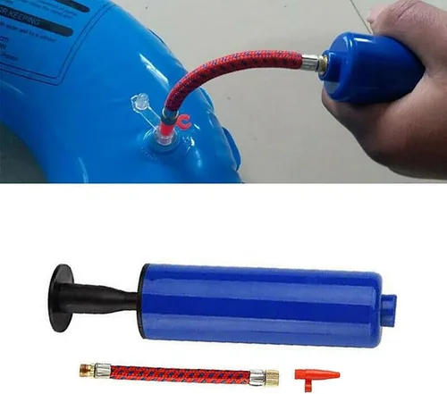 Miniatura 5 de Sports Ball Portable Hand Airs Portable for Inflating Exercise Balls Inflator Hand Pumps for Volleyball Football Basketball Compact Carry Storage