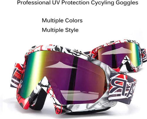 Miniatura 3 de Gafas ATV para motocross, motocross, motocicletas, gafas de seguridad para correr, esquí, para hombres, mujeres, niños y adultos, KG3