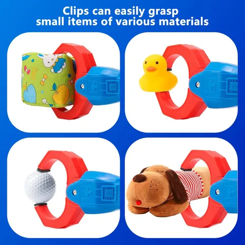 Miniatura 3 de Juguete agarrador de garras, juguetes de inteligencia para niños, agarrador de garra de mano, juguetes para recoger Verde