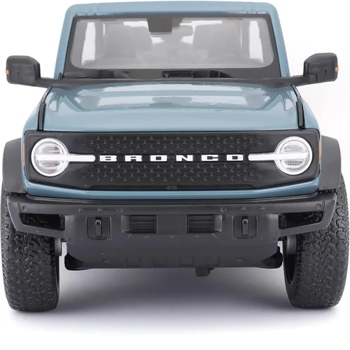 Miniatura 5 de Maisto Maisto 31457 - Coches fundidos a presión 2021 Ford Bronco Badlands Blue Special Edition 1/18 modelo de auto fundido a troquel