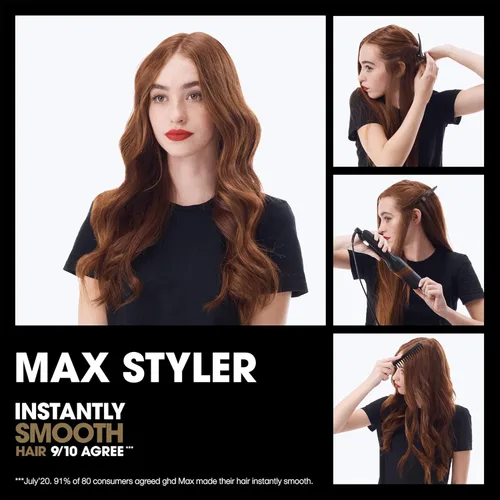 Miniatura 5 de ghd Max Styler Essentials Duo - Plancha plana Max (negro) con protector de cuerpo en aerosol de protección térmica para cabello (4 onzas líquidas)