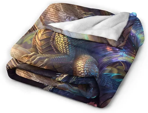Miniatura 31 de Manta de Polilla Suave y Esponjosa de Vellón Gótico Mariposa Luna Mantas Decorativas Acogedoras y Cálidas de Franela de Felpa Regalos para Niños