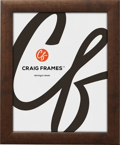 Miniatura 5 de Craig Frames 1WB3BK Marco de fotos negro de 5 x 7 pulgadas con montaje para mostrar una foto de 4 x 6 pulgadas