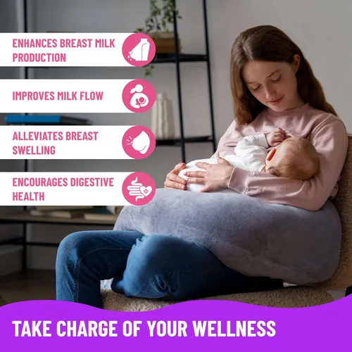 Miniatura 9 de Mama's Select Paquete de apoyo a la lactancia – Goat's Rue + Fenogreco – Apoyo a la lactancia materna a base de hierbas para el suministro de leche
