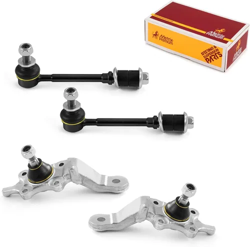 Miniatura 157 de Metrix Premium Chassis Parts - Juego de 4 piezas de articulación de rótula superior y barra estabilizadora delantera para Ford Ranger RWD 1998-2011