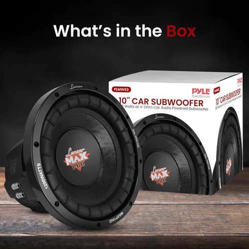 Miniatura 3 de Lanzar MAXP Max Pro, subwoofer doble de gabinete pequeño