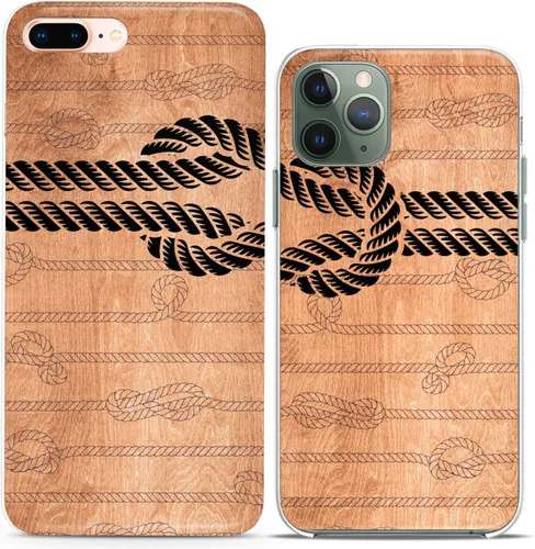 Miniatura 14 de Fundas a juego para parejas compatibles con iPhone 16 15 14 13 12 11 Pro Max Mini Xs X 6s 8 Plus 7+ Xr 10 SE 5 Best Friend Girly Traveling - Funda