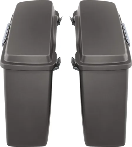 Miniatura 4 de SLMOTO Alforjas rígidas para Harley Electra Road King Glide 1994-2013 peltre Denim