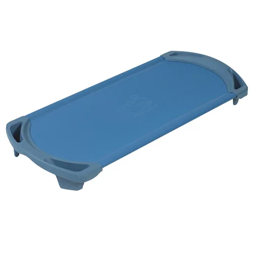 Miniatura 20 de Angeles SpaceLine - Juego de 4 catres para siesta para niños, guardería y preescolar, tamaño pequeño, color verde azulado Verde Azulado Verde