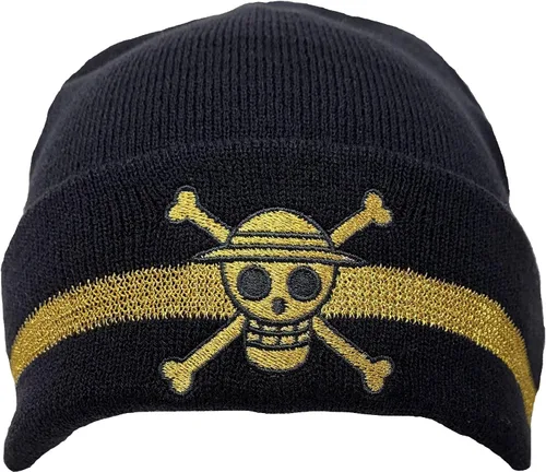 Miniatura 4 de Ripple Junction Gorro de paja de una pieza de anime con diseño de calavera, gorro de punto