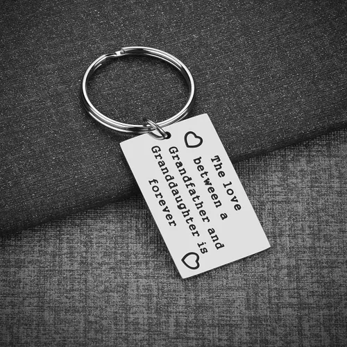 Miniatura 3 de El mejor regalo para abuelo de nieta para el día del padre regalo de cumpleaños para el abuelo el amor entre un abuelo y una nieta es Forever