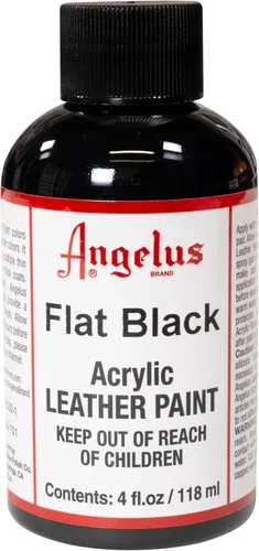 Miniatura 130 de Angelus - Pintura acrílica para cuero, 4 Fl Oz, color blanco - Pintura para cuero profesional flexible, resistente a grietas, arañazos