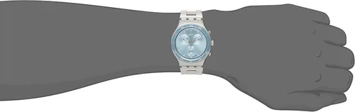 Miniatura 4 de Swatch pulsera de acero & Case esfera azul ycs589gReloj cronógrafo de cuarzo unisex