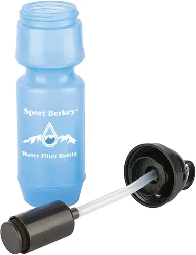 Miniatura 2 de Berkey Paquete de 3 botellas de filtro de agua deportivas ideales para fuera de la red, emergencias, senderismo, camping, viajes y uso diario