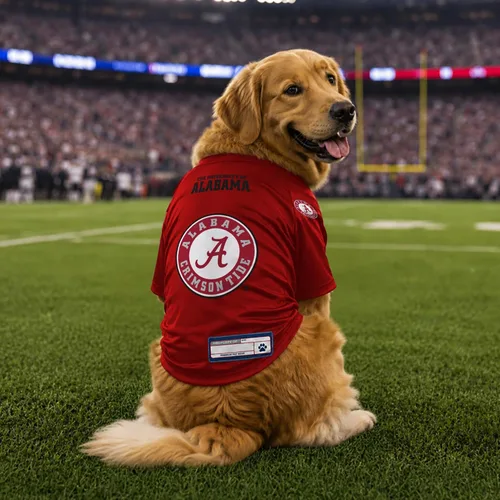 Miniatura 4 de Littlearth Camiseta elástica para mascotas de la NCAA de Alabama Crimson Tide, color del equipo, talla XS