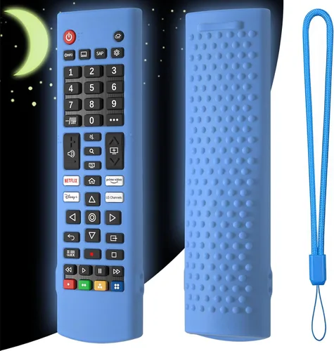 Miniatura 12 de Funda protectora de silicona Hi Color para mando a distancia de LG TV AKB75095307 AKB75375604 AKB74915305. Funda protectora de silicona para LG Negro