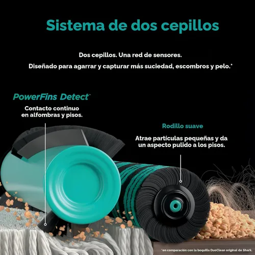 Miniatura 19 de Shark POWERDETECT AZ4002 - Aspiradora vertical con filtro HEPA, aspiradora resistente con potente succión para recoger el pelo de las mascotas