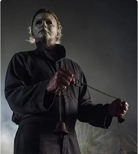 Miniatura 4 de Michael Myers - Máscara de disfraz de cosplay de Halloween de 1978, talla M