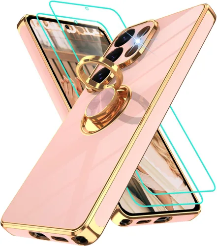 Miniatura 9 de Gritup Funda para Samsung Galaxy A14 5G: Funda Samsung A14 con 2 Protectores de Pantalla, Soporte de Anillo con Rotación 360°, Soporte Magnético