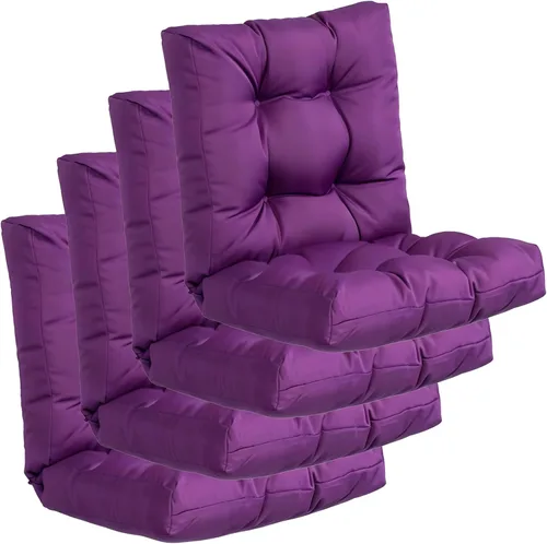 Miniatura 46 de QILLOWAY - Cojín o respaldo para asiento de exterior, cojín de repuesto, primavera/verano, Moderno, Beige