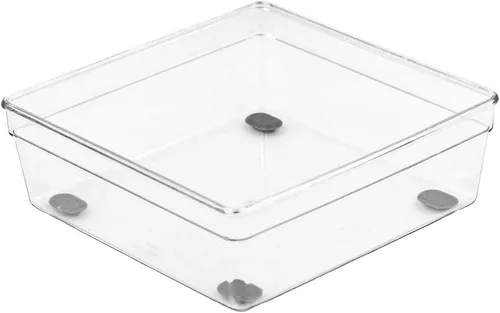 Miniatura 15 de Glad Bandeja de almacenamiento de plástico para cajones, contenedor organizador resistente para el hogar, cocina, baño, dormitorio, oficina, pies