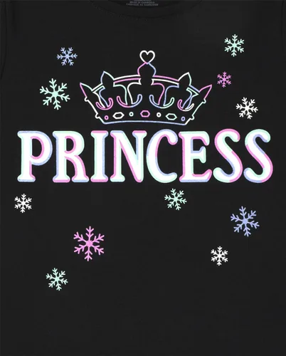 Miniatura 2 de The Children's Place girls Long Sleeve Graphic T shirt 2 Pack