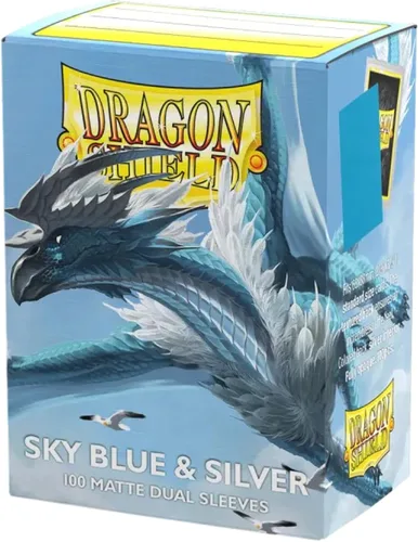Miniatura 12 de Dragon Shield Fundas para cartas mate de tamaño estándar dual 100 unidades - Fundas TCG premium suaves y resistentes - Compatibles con Pokémon