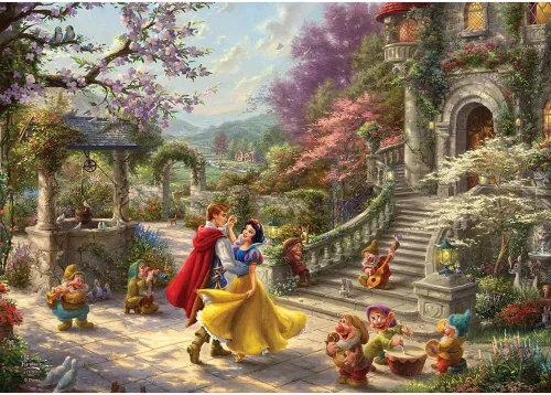 Miniatura 38 de MIGHTYPRINT Disney – La Bella Durmiente – Princesa Aurora y el Príncipe Felipe – Arte de pared duradero de 24 x 17 pulgadas – No hecho de papel
