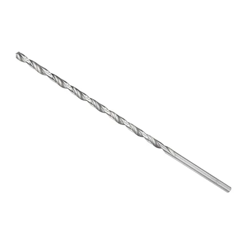 Miniatura 109 de Broca helicoidal extra larga, 0.276 in de diámetro de taladro 9.843 in de longitud total, broca helicoidal de acero de alta velocidad
