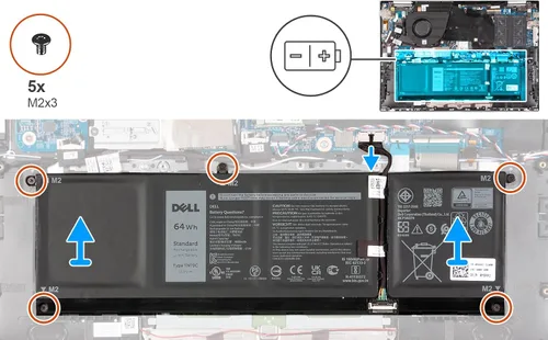 Miniatura 6 de DELL V6W33 - Batería de 4 celdas para Dell Latitude 3320 3330 3420 3520 3530 3445 5430 Vostro 3510 3511 3515 3520 3525 5310 5322 0 342 0 3425 3430