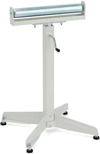 Miniatura 3 de Soporte de material de rodillo de pedestal ajustable HTC HSS-10, con un rodillo de rodamiento de bolas de 16