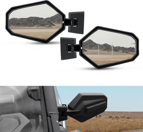 Miniatura 8 de A & UTV PRO Espejo retrovisor para Can Am Commander 2021-2026, espejos retrovisores centrales convexos para 2018-2026 Can Am Maverick Trail